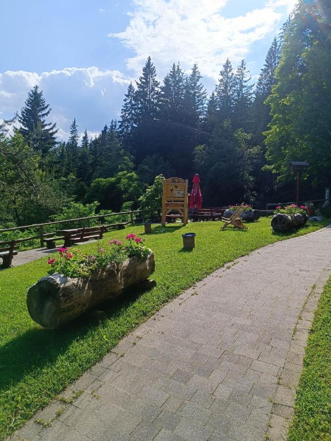 Auberge de jeunesse Valvasorjev Dom Pod Stolom à Zirovnica Extérieur photo